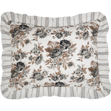 Annie Portabella Floral Ruffled Standard Sham 21x27 VHC Brands - The Fox Decor